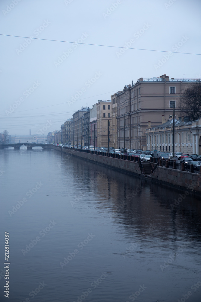 Obraz premium Misty morning