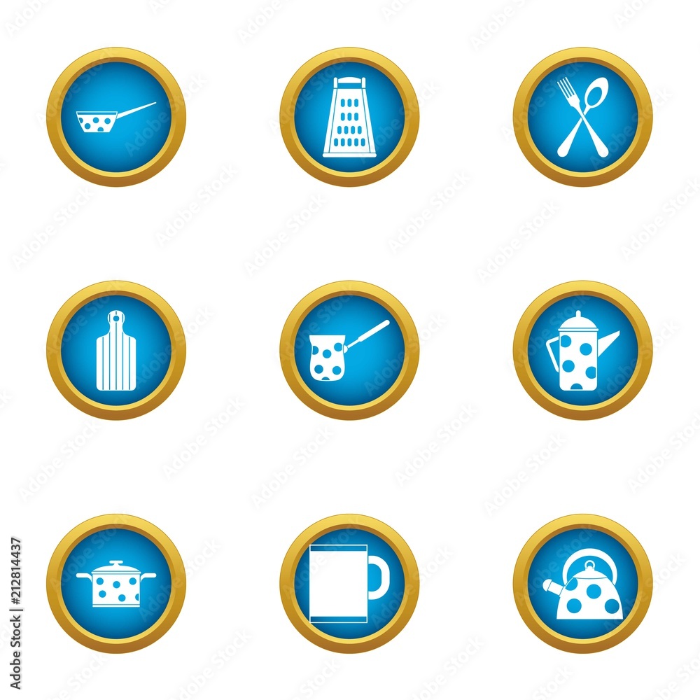 Electric kettle icons set. Flat set of 9 electric kettle vector icons for web isolated on white background Electric kettle icons set. Flat set of 9 electric kettle vector icons for web isolated on white background