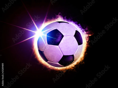 soccer ball like solar eclipse