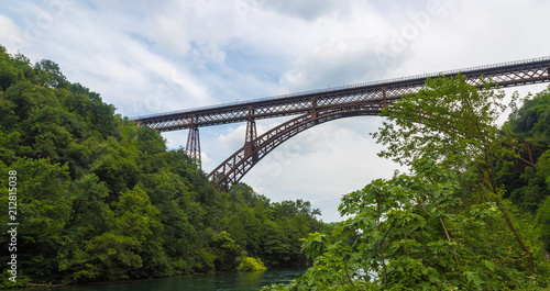 Adda river in the north of Italy