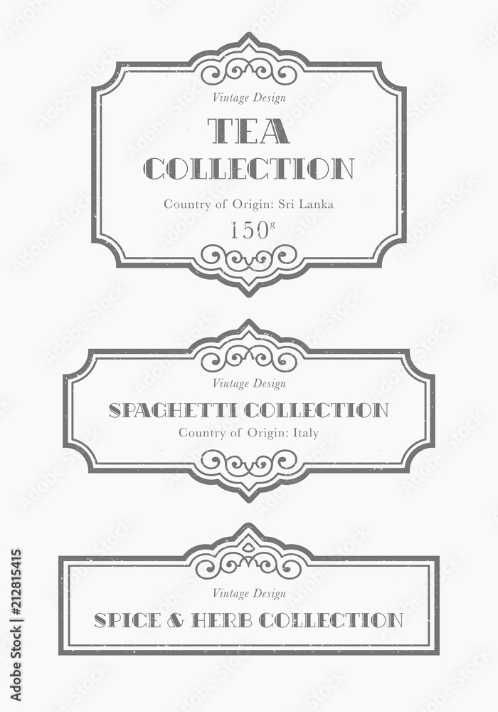 Customizable black and white Pantry label collection. Customizable black and white Pantry label collection.