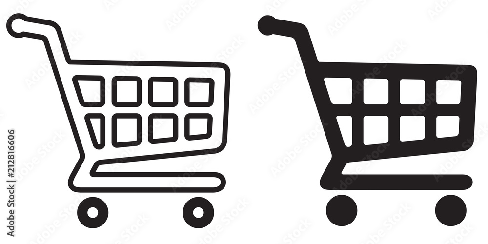 ICÔNE CHARIOT SUPERMARCHÉ