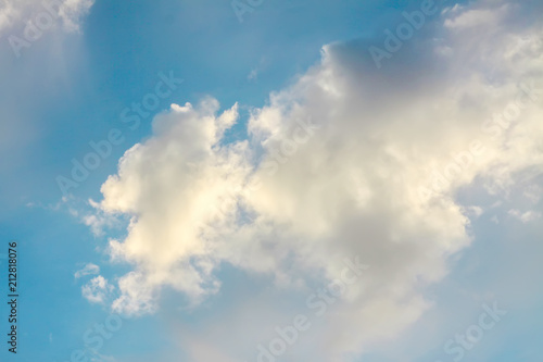 Blue sky with clouds © pictures_for_you