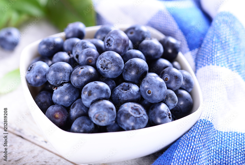 Freshly picked blueberries Freshly picked blueberries