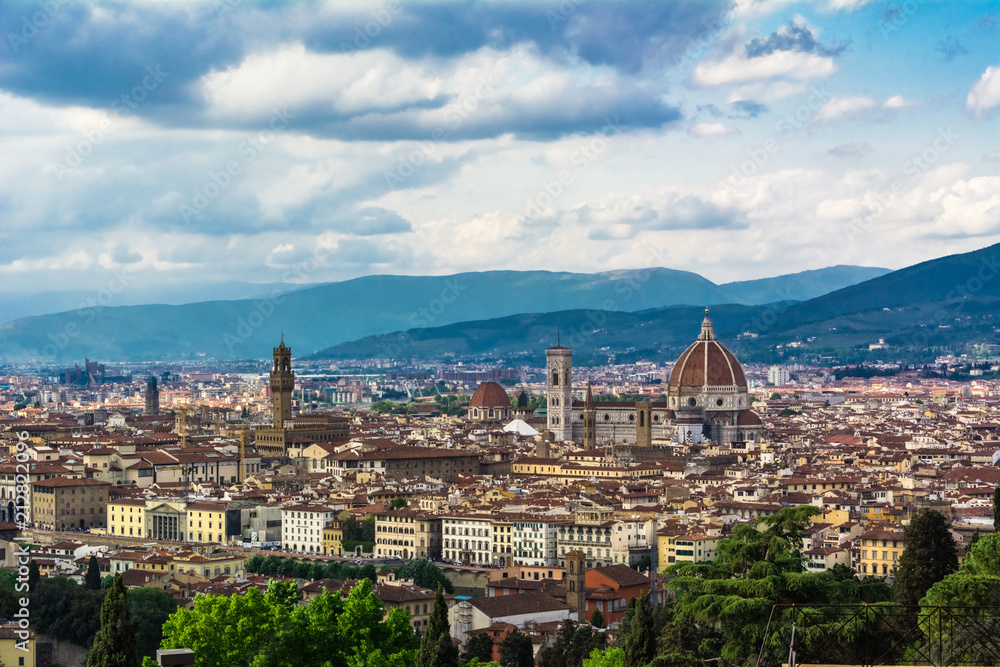Cityscape in Florence, Italy