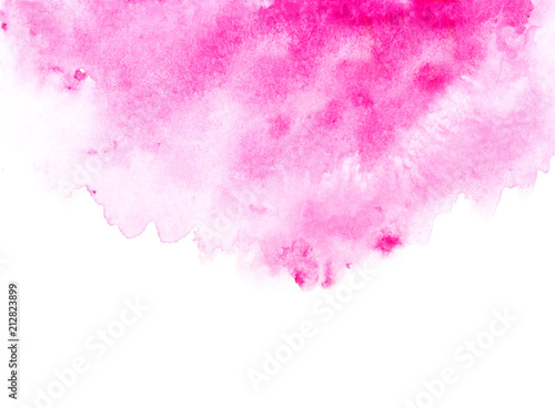 pink watercolor splash stroke background