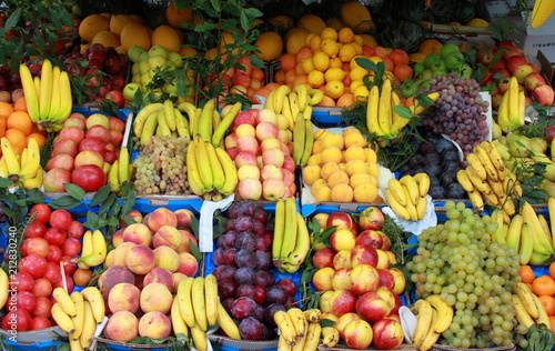 Fruits at the market stall