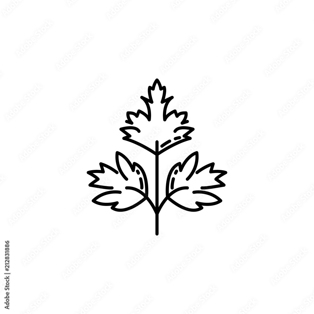 cilantro dusk style icon. Element of fruits and vegetables icon for mobile concept and web apps. Dusk style cilantro icon can be used for web and mobile cilantro dusk style icon. Element of fruits and vegetables icon for mobile concept and web apps. Dusk style cilantro icon can be used for web and mobile