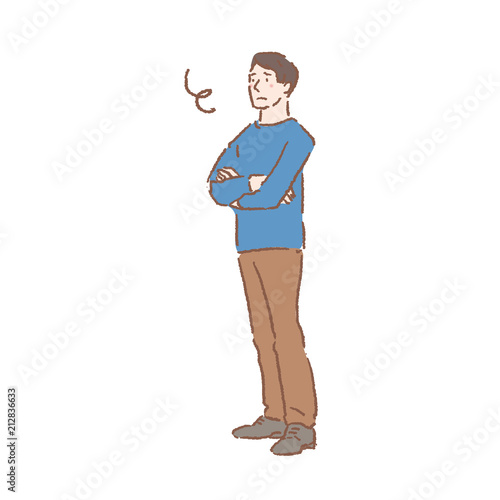 腕を組む 男性 一人 全身 イラスト Stock Vector Adobe Stock 腕を組む 男性 一人 全身 イラスト Stock Vector Adobe Stock