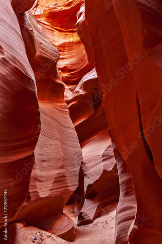 Light In The Slot Canyon