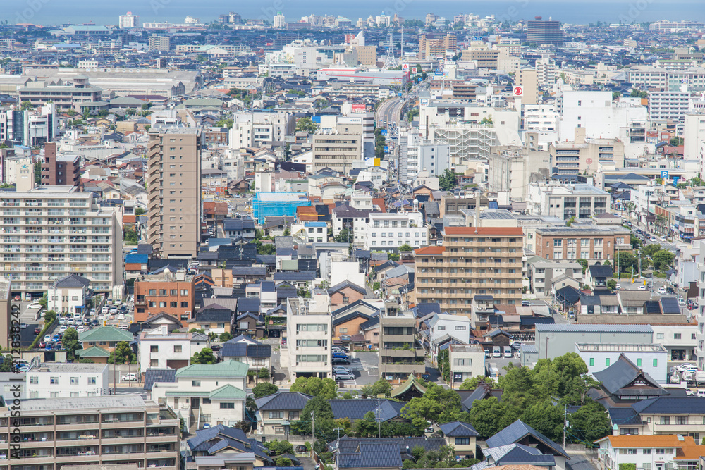 Fototapeta premium 米子市街地(鳥取県)