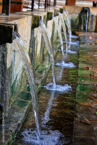 public water fountain photo