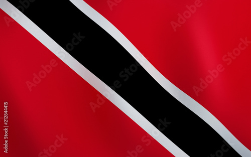 Free Download 3D Flag of Trinidad and Tobago. - GFXLoad