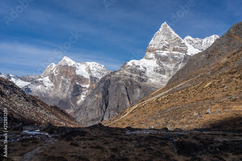 Peak 43 or Kyashar peak in Mera region, Nepal