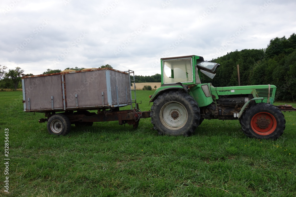 Obraz premium Traktor