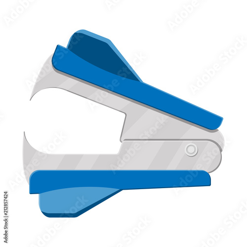 Anti stapler icon on white background.