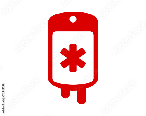 blood bags medical medicare health care pharmacy clinic image vector icon logo