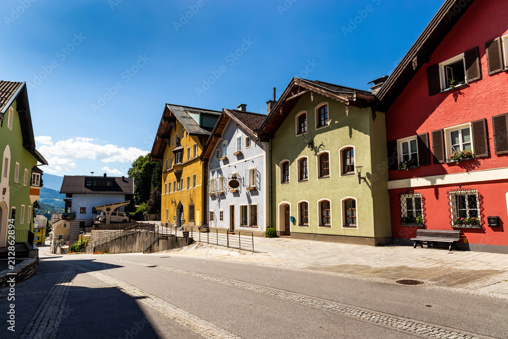 Naklejka premium Werfen village in Austria