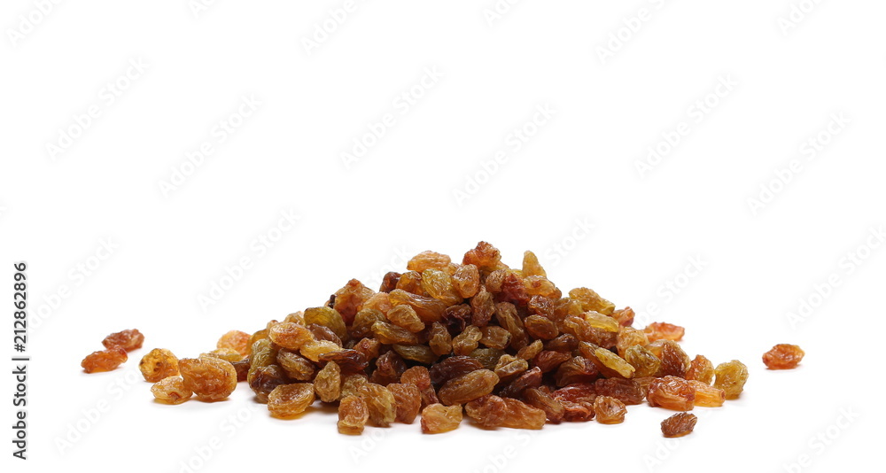 Raisins isolated on white background Raisins isolated on white background