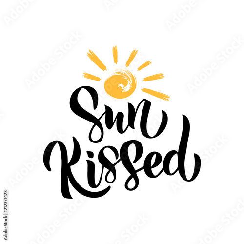 Sun kissed