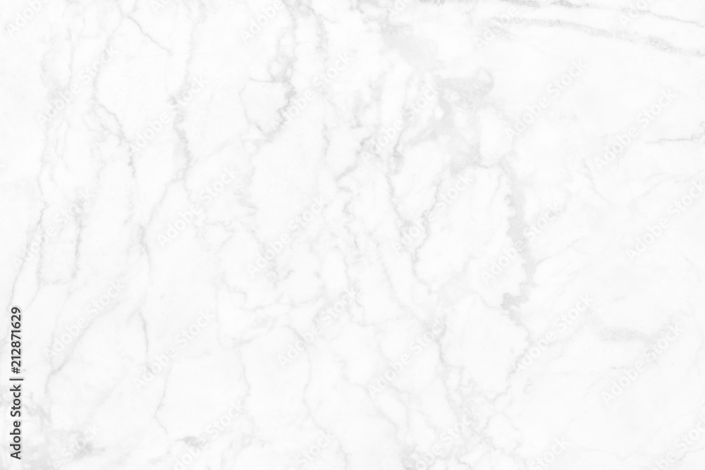 Obraz premium Białe tło marmurowa ściana tekstur do prac projektowych, bez szwu wzór płytek kamiennych z jasnym i luksusowym.