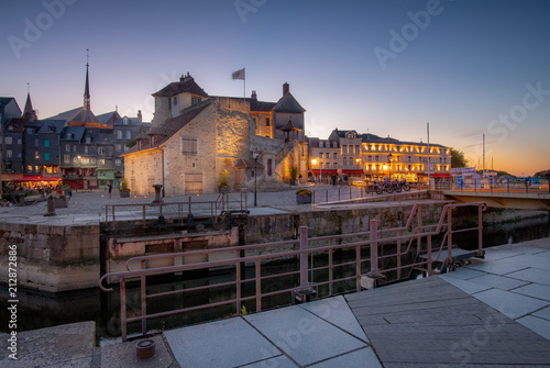 Canvas Print Honfleur