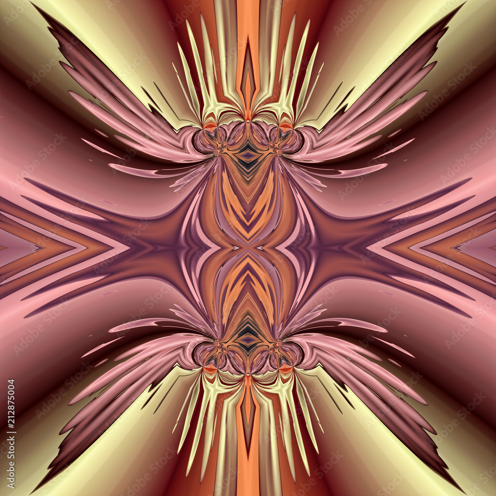 abstrakt fraktal symmetrisch muster abstrakt fraktal symmetrisch muster