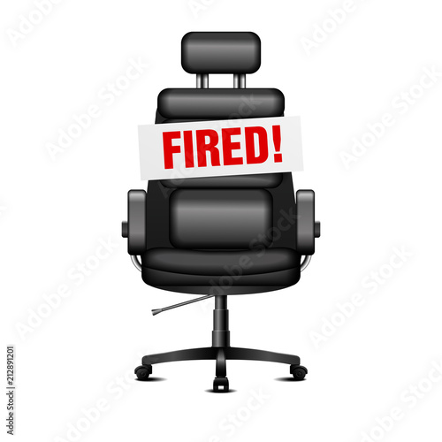 office chair fired