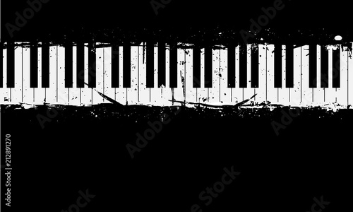 grunge piano background photo
