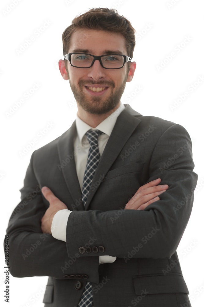 portrait of a successful lawyer.close-up. portrait of a successful lawyer.close-up.