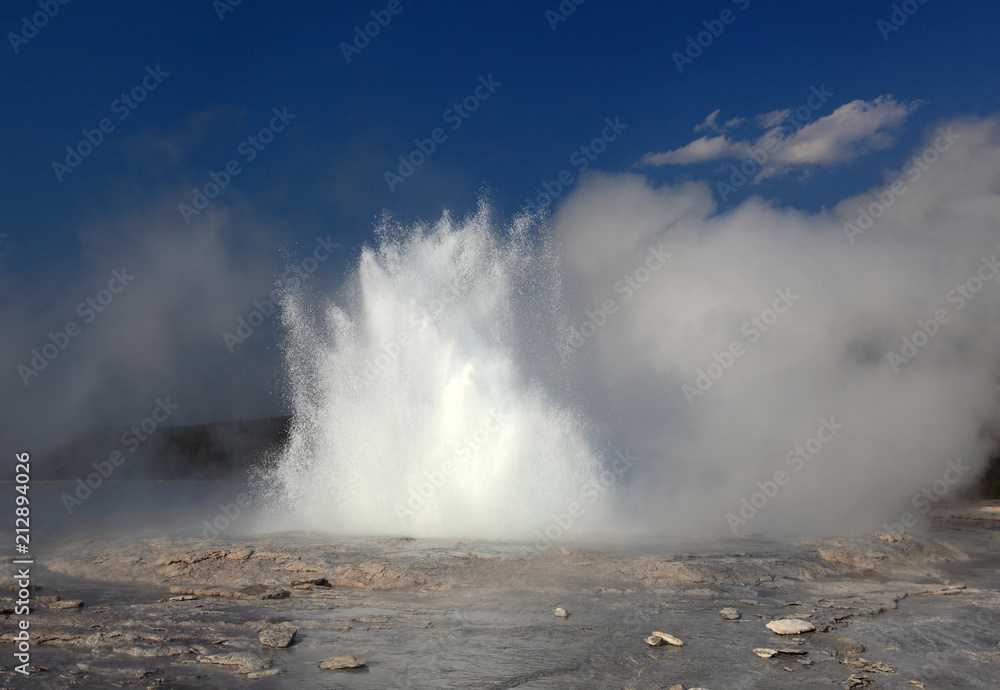 Old Faithful Area and Geysers, Yellowstone NP 