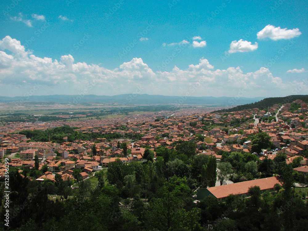 Kutahya City  panoramic view, Kutahya, Turkey