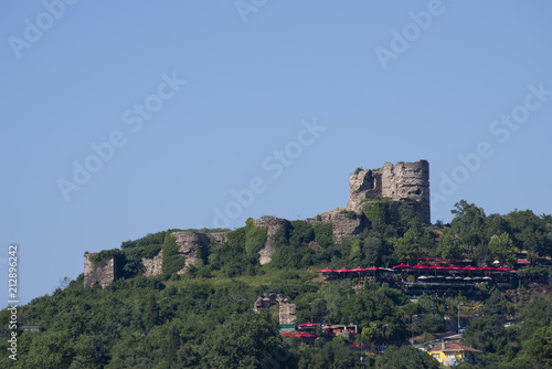 Exterior Shot Of Yoros Castle  Istanbul  Turkey