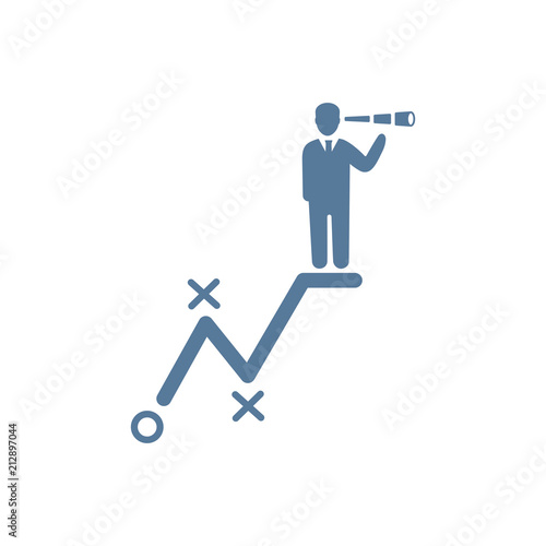 Businessman Vision Icon