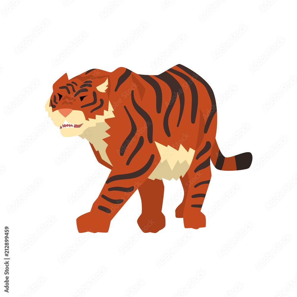 Tigers Wild Cat Vector & Photo (Free Trial)