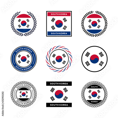 Photography South Korea flag