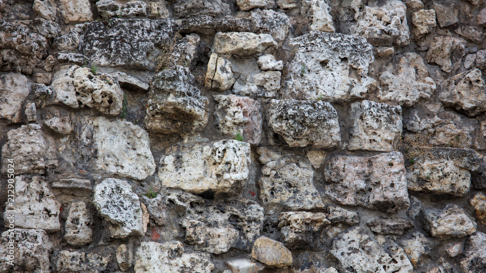 Wall of stones as an abstract background Wall of stones as an abstract background