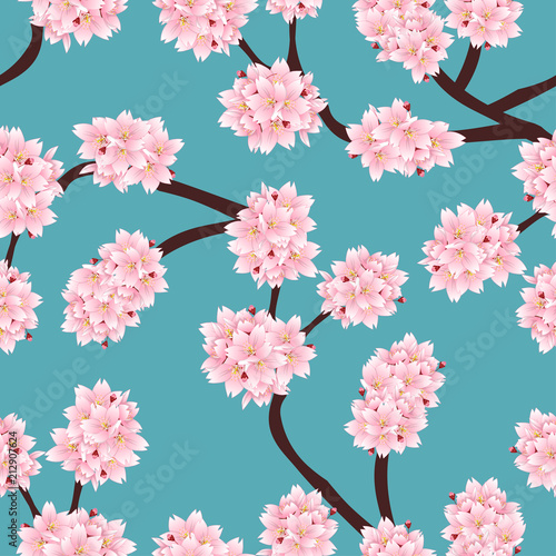 Prunus serrulata Outline - ...