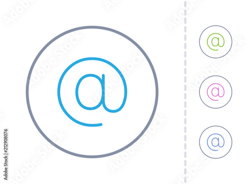 At Sign - Simple Icons