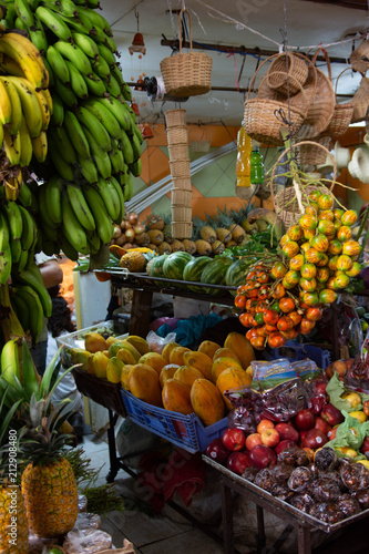 Fruit and vegetable stand