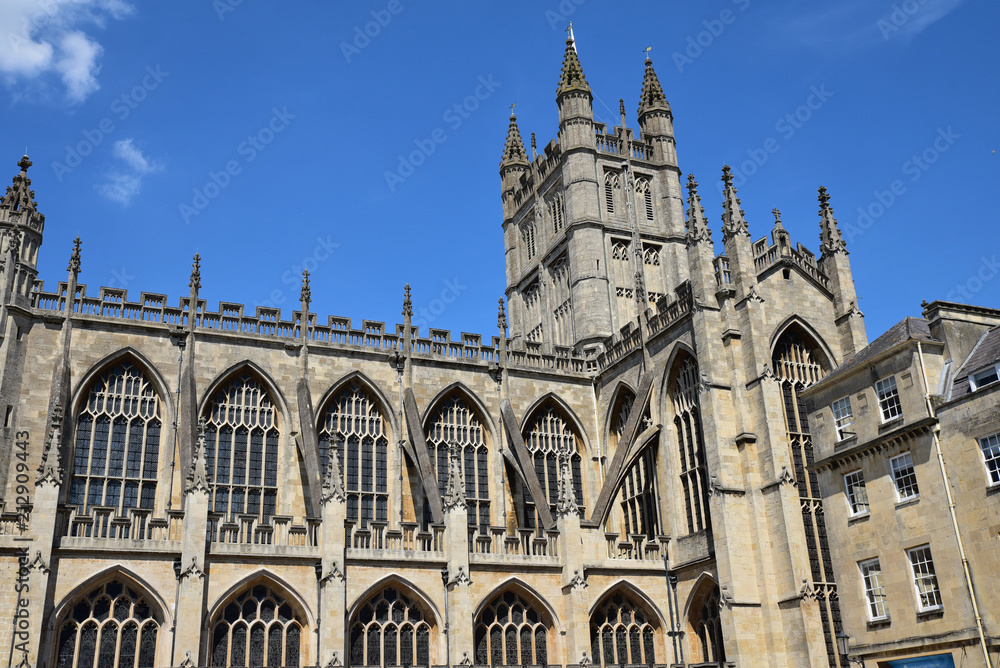 Abbaye de Bath en Angleterre
