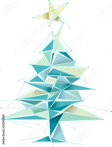 Geometric Christmas Tree