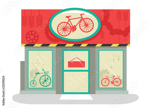 Bike Store Illustration