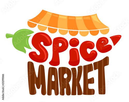 Spice Market Illustration