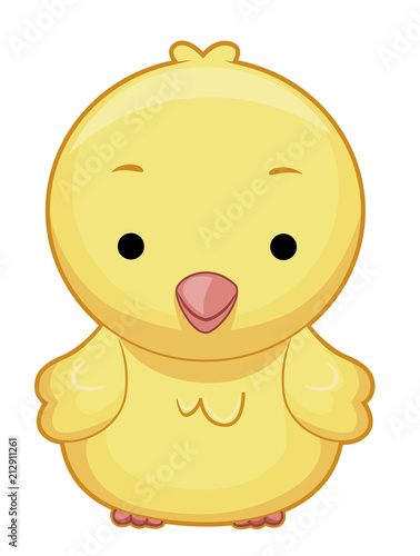 Bird Chick Illustration