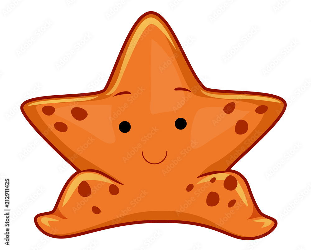 Star Fish Illustration Star Fish Illustration