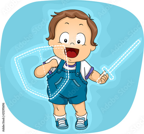 Toddler Boy Imaginary Shiel...