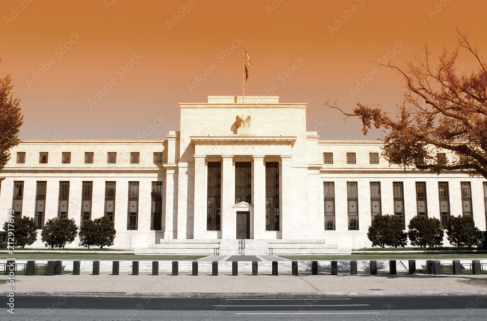 Obraz premium Federal Reserve Building, Washington DC, USA