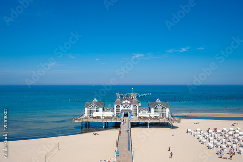 Seebrücke in Sellin auf der Insel Rügen