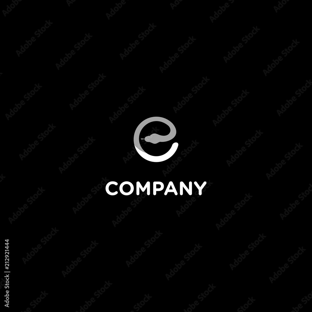 Letter E Snake Reptile Abstract Creative Icon Modern Logo Design Template Element Vector Letter E Snake Reptile Abstract Creative Icon Modern Logo Design Template Element Vector